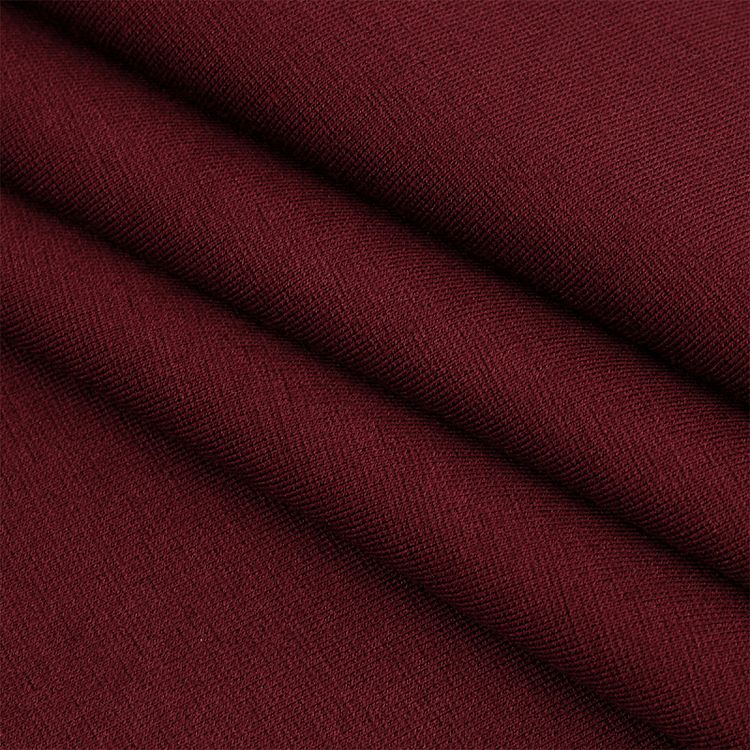 Ткань Джерси, 5 м x 155 см, 350 г/м², цвет: бордовый, TBY — картинка 3