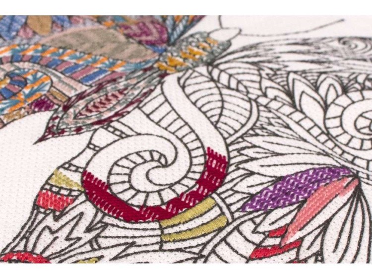 Набор-антистресс для вышивания «Узор филина» — картинка 4