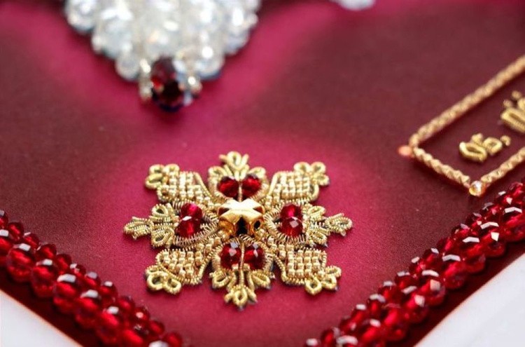 Набор для вышивания хрустальными бусинами «Богородица Избавительница от бед» — картинка 5