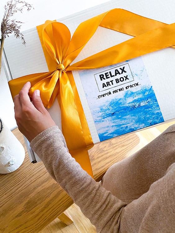 Набор для рисования с поталью и текстурной пастой «Золотое перо» — картинка 7