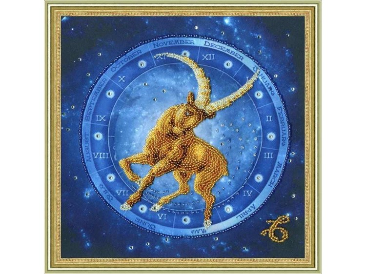 Набор вышивки бисером «Козерог» — картинка 2