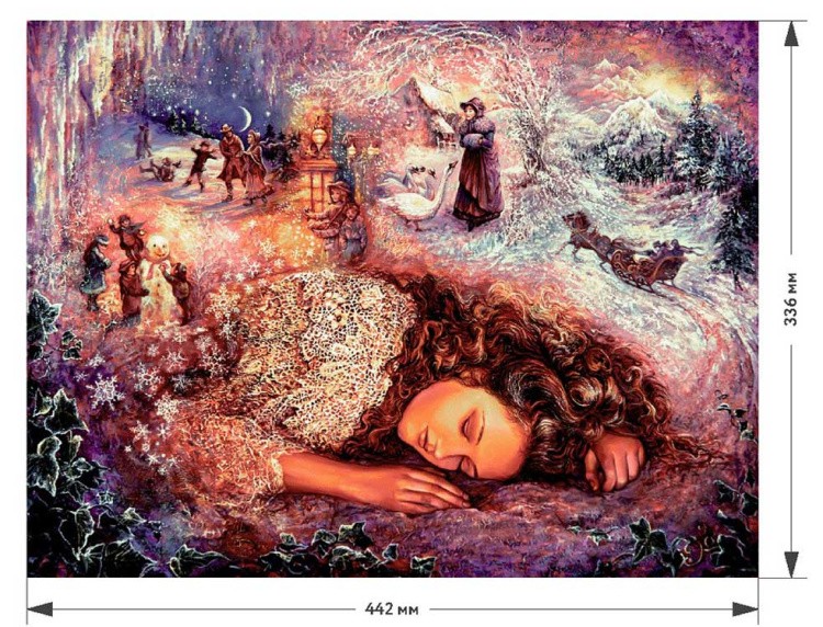 Деревянные пазлы DAVICI «Зимние сны (Winter dreaming)» — картинка 2