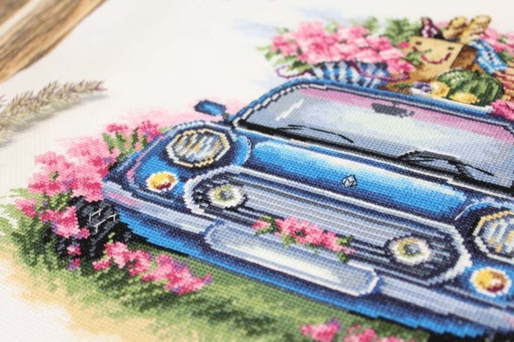 Набор для вышивания «Отдых на природе» — картинка 6