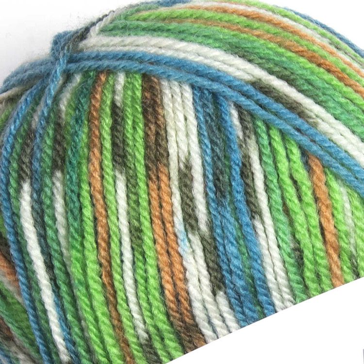 Пряжа YarnArt Crazy Color (177), мультиколор, 5 шт. по 100 г — картинка 2