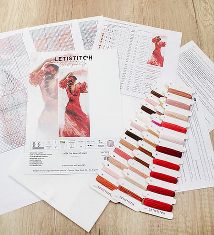 Набор для вышивания «The Dance of Spain» — картинка 3