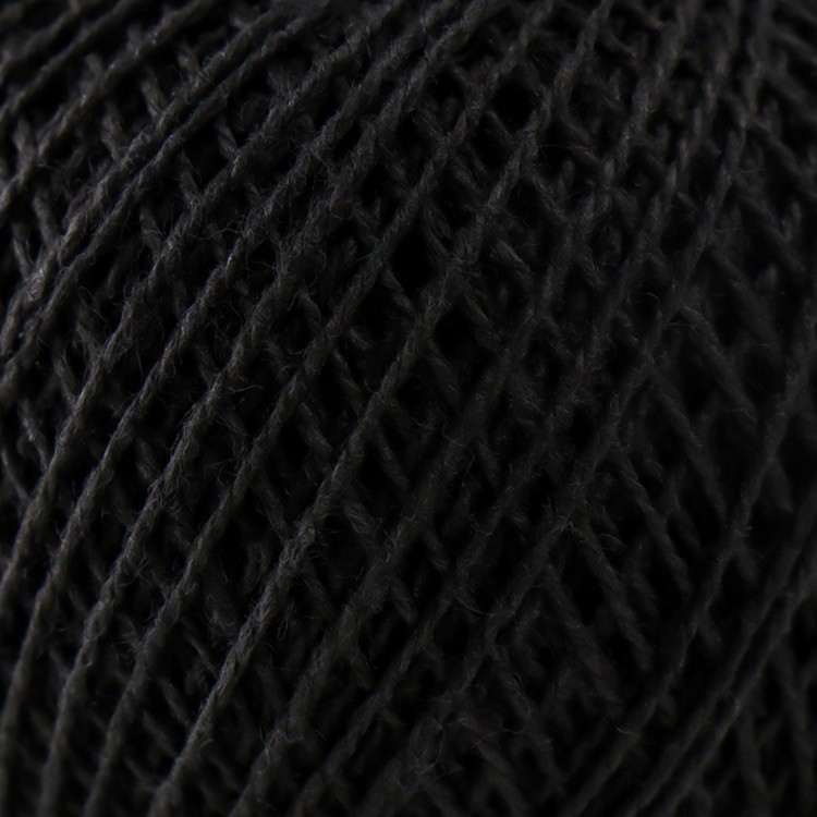 Пряжа ПНК им.Кирова Флокс (4305), черный, 5 шт. по 25 г — картинка 4