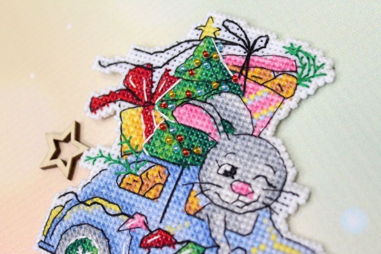 Набор для вышивания «Новогоднее путешествие» — картинка 4