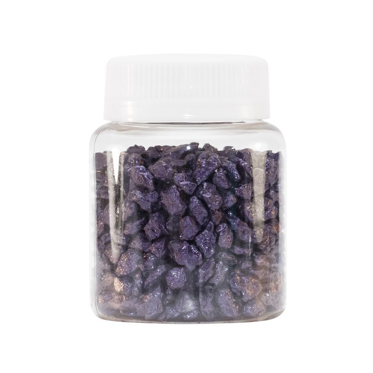 Грунт перламутровый фиолетовый 3-5 мм 100 г — картинка 2