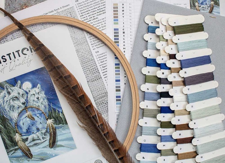 Набор для вышивания «Nothing Can Hold Back A Dream (Ничто не может удержать мечту)» — картинка 4