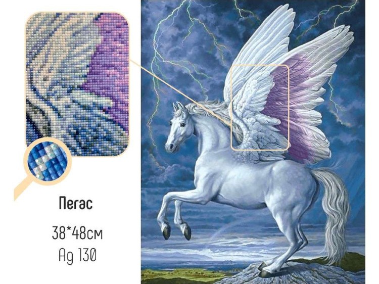 Алмазная вышивка «Пегас» — картинка 2