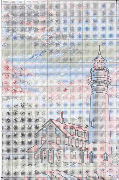 Набор для вышивания «Скалистый берег» — картинка 7