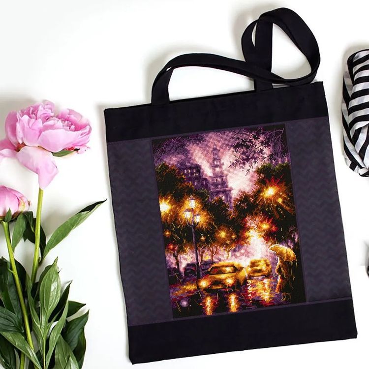 Набор для вышивания «Огни ночного города» — картинка 13