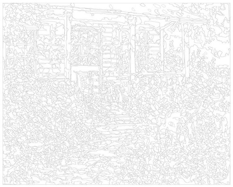 Картина по номерам «Летом на даче» — картинка 3