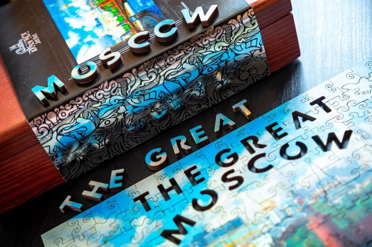 Деревянные пазлы DAVICI «Московский кремль» — картинка 4