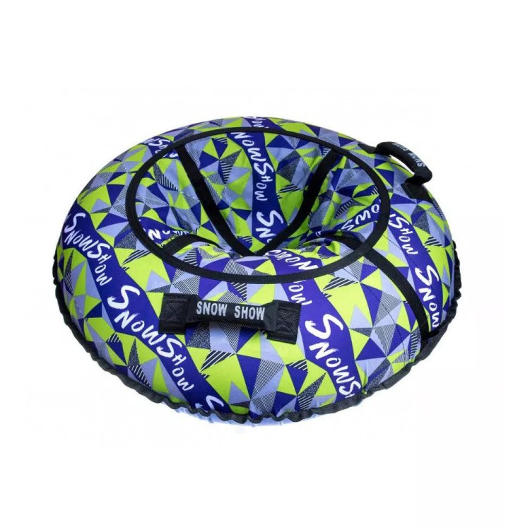 Детская зимняя ватрушка тюбинг для катания 118 см — картинка 4