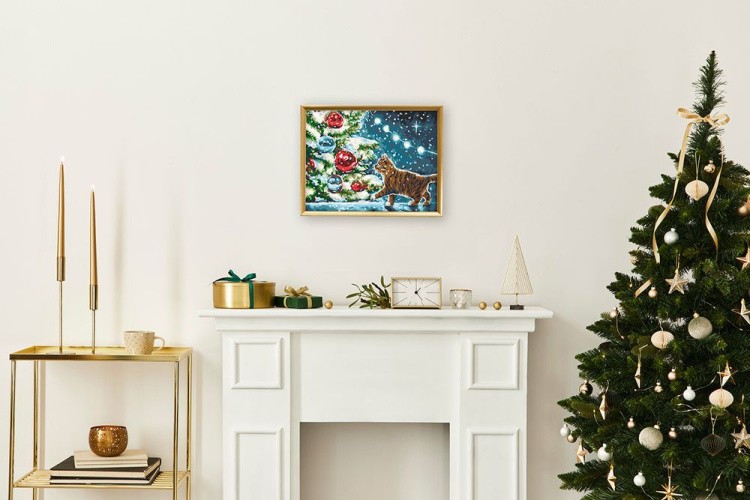 Картина по номерам «Пушистый подарок» — картинка 4