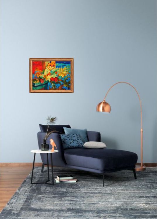 Алмазная вышивка «Ночные новости» — картинка 5