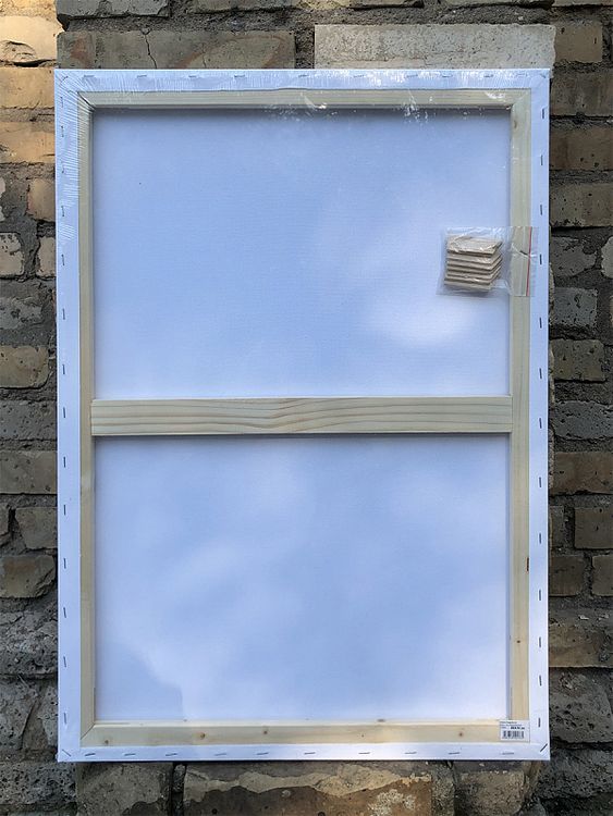 Холст на подрамнике Magic4Hobby 50х70 см, хлопок 100%, мелкое зерно — картинка 5