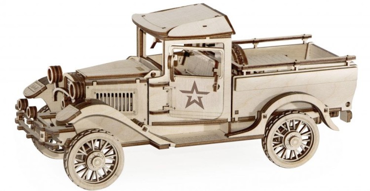 Конструктор из дерева «Грузовик Полуторка», Армия России — картинка 4