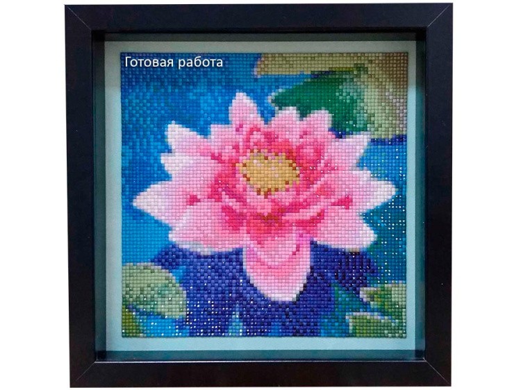 Алмазная вышивка «Лотос» — картинка 2