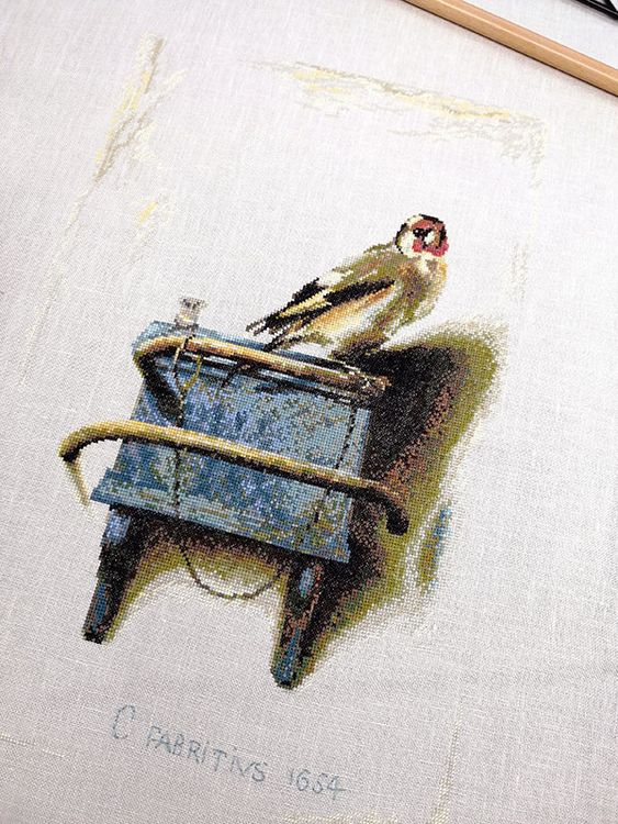 Набор для вышивания «Щегол. Карел Фабрициус» — картинка 3