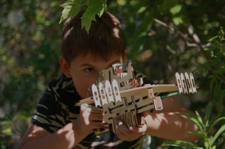 Конструктор из дерева «Арбалет средний», Паркматика — картинка 4