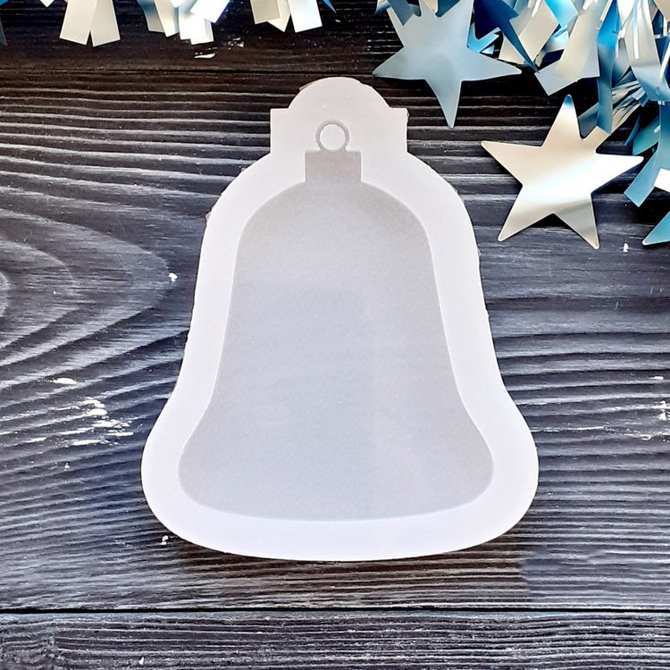 Колокольчик, модель №16 - Силиконовый молд MyMold — картинка 2