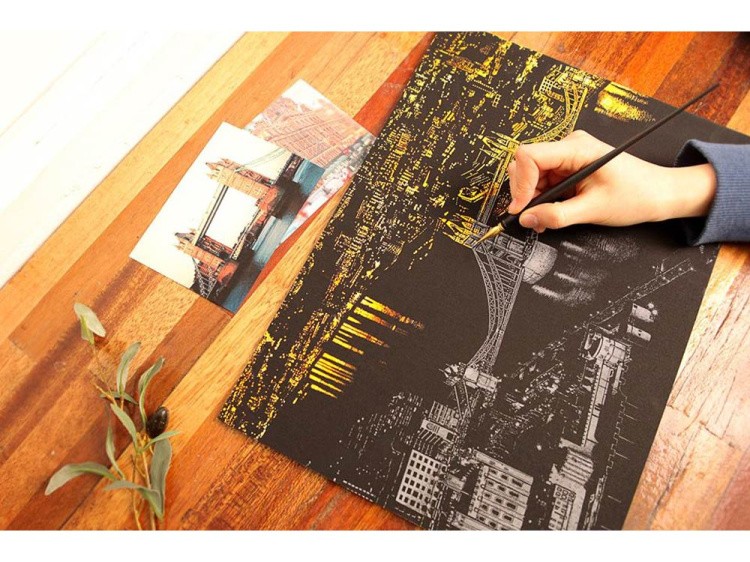 Скретч-набор «Лондон» — картинка 11