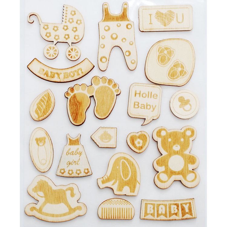 Набор стикеров и чипбордов «Веселое детство» — картинка 2