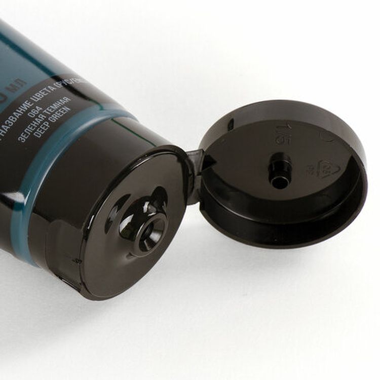 Краска акриловая художественная BRAUBERG ART CLASSIC, туба 75мл, зеленая темная — картинка 3