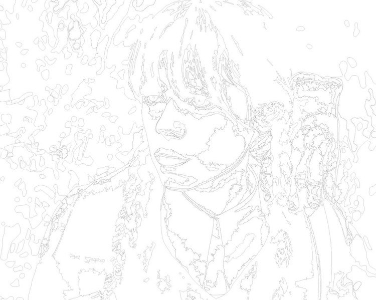 Картина по номерам «Wednesday Уэнсдей Аддамс: С рукой 2» — картинка 2