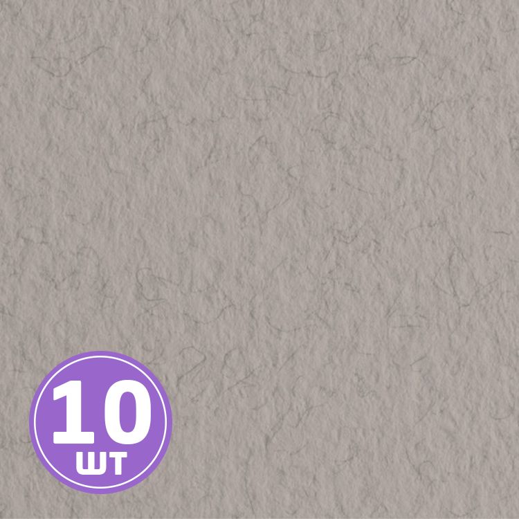 Бумага для пастели «Tiziano», 160 г/м2, 50х65 см, 10 листов, цвет: 52551028 china/серый теплый, Fabriano