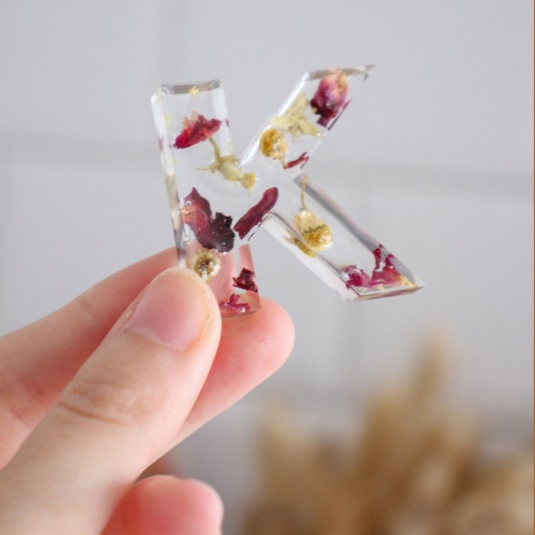 Силиконовый молд - Буквы и цифры (зеркальные), 4 см, 1 шт. — картинка 3