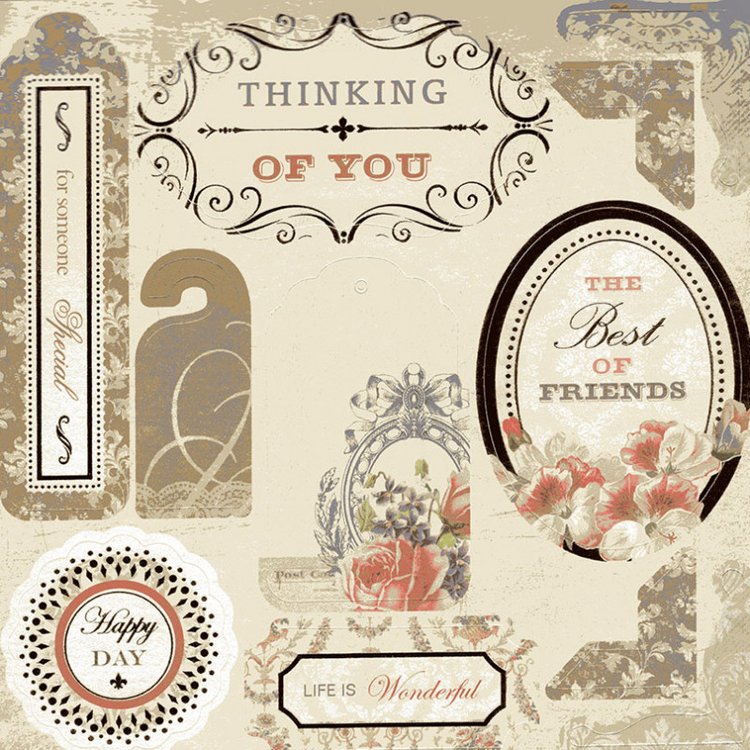 Набор бумаги «Вальс цветов» — картинка 9