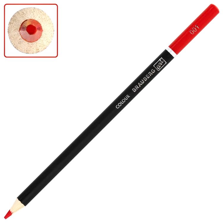 Карандаши художественные цветные BRAUBERG ART CLASSIC, 48 цв., мягкий грифель 3,3 мм — картинка 5