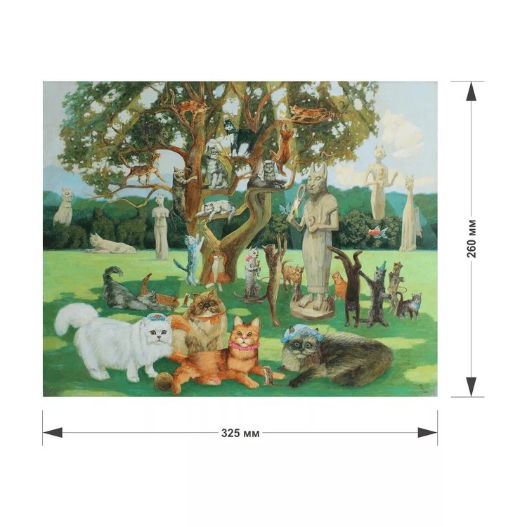 Деревянные пазлы DAVICI «А котам всё масленица» — картинка 2