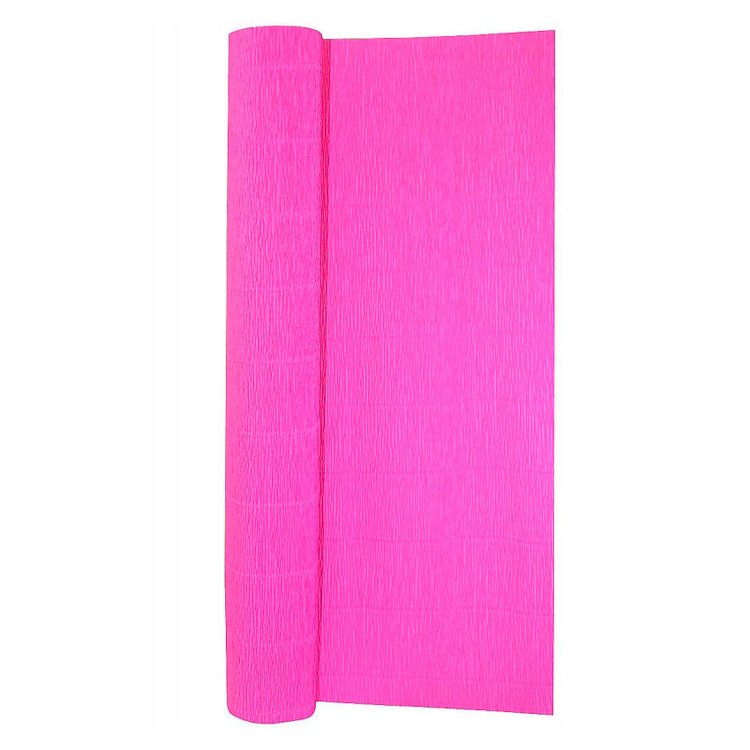 Бумага гофрированная, цвет: розовый, 2,5 м, Color KIT
