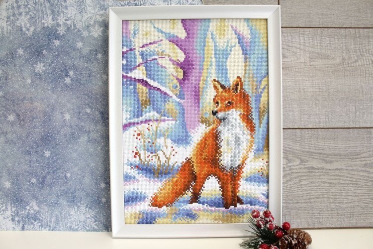 Алмазная вышивка «В лесу» — картинка 4