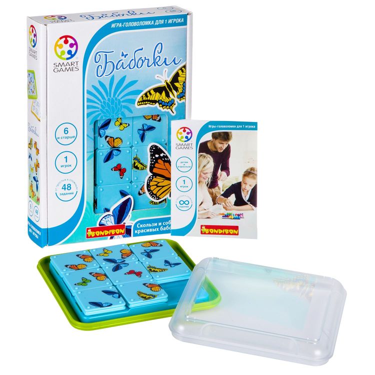 Логическая игра Bondibon SmartGames «Бабочки» — картинка 2