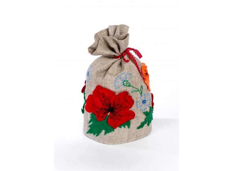 Набор для шитья «Маковое поле» (грелка на чайник) — картинка 4