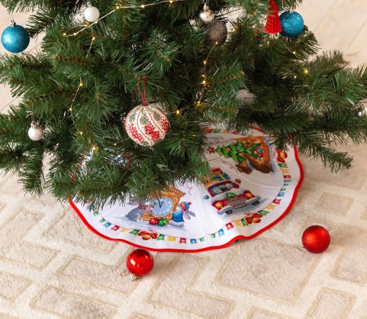 Набор для вышивания «Юбка для новогодней ёлки» — картинка 4