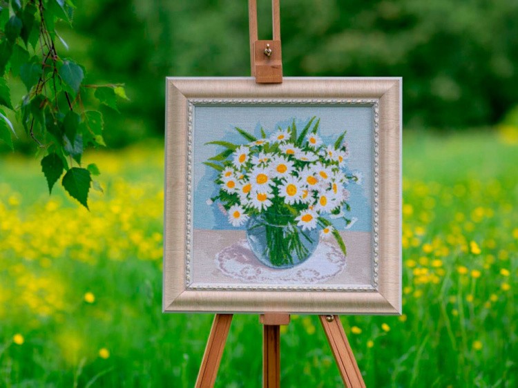 Набор для вышивания «Любимые ромашки» — картинка 5