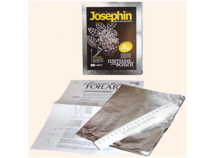 Плетение из фольги «Морозная рябина» — картинка 2