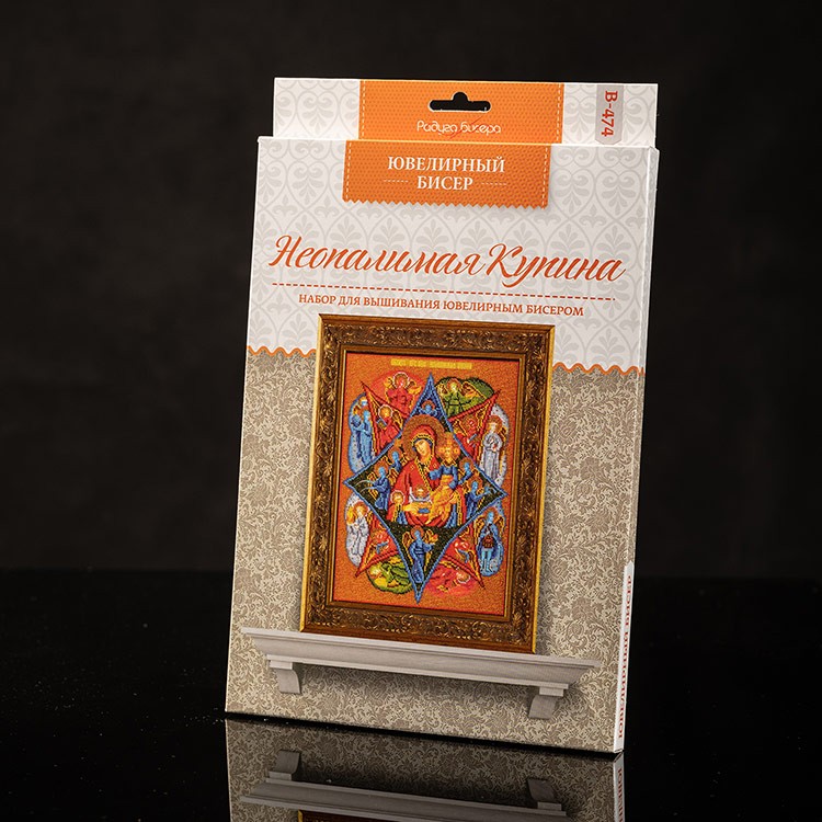 Набор вышивки бисером «Богородица Неопалимая Купина» — картинка 5