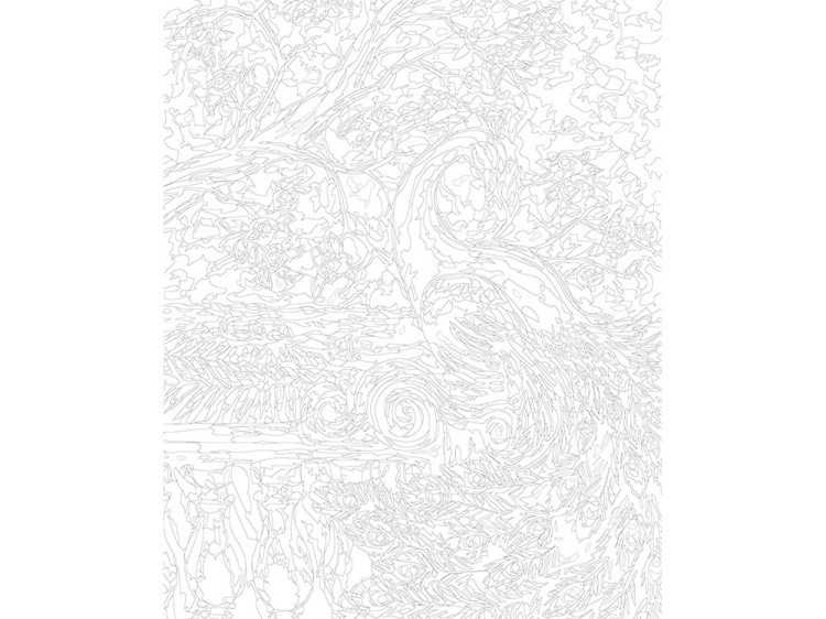 Картина по номерам «Королевский павлин» — картинка 3