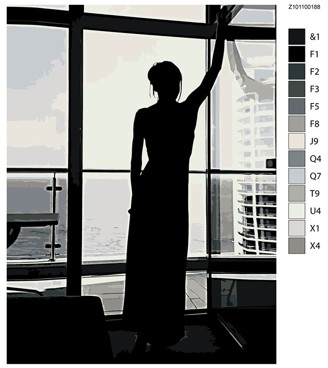 Картина по номерам «Встречая утро» — картинка 2