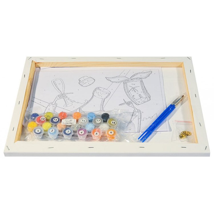 Картина по номерам «Официант» — картинка 3