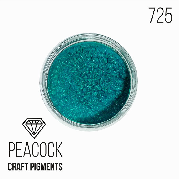 Пигмент минеральный павлиний (Peacock) 25 мл, CraftPigments