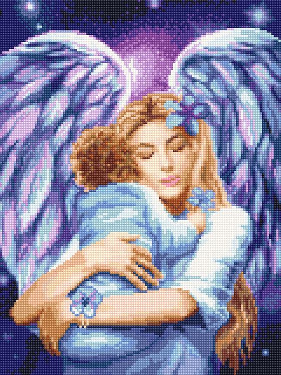 Алмазная вышивка «Ангел - Хранитель»