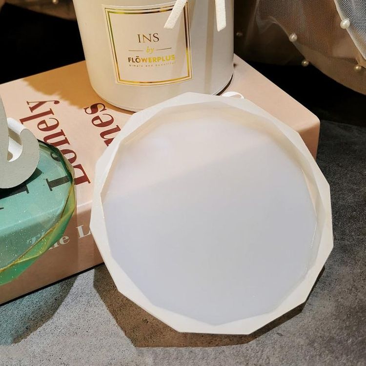 Силиконовый молд Epoxy Master алмазный круг, 13x12,5 см — картинка 8